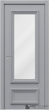 Входная дверь  - Межкомнатная дверь эмаль модель Доминика Стефани 2020 RAL 7040