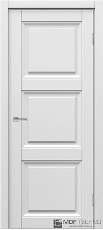 Входная дверь  - Межкомнатная дверь эмаль модель Доминика Стефани 3004 Белый
