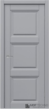 Входная дверь  - Межкомнатная дверь эмаль модель Доминика Стефани 3004 RAL 7040