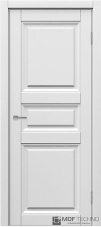 Входная дверь  - Межкомнатная дверь эмаль модель Доминика Стефани 3005 Белый