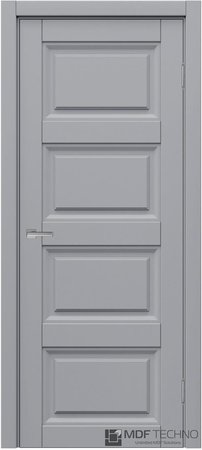 Входная дверь  - Межкомнатная дверь эмаль модель Доминика Стефани 3006 RAL 7040