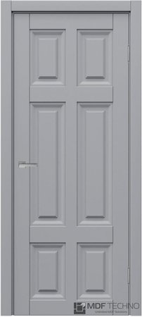 Входная дверь  - Межкомнатная дверь эмаль модель Доминика Стефани 3007 RAL 7040