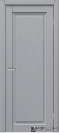 Входная дверь  - Межкомнатная дверь эмаль модель Доминика Стефани 3011 RAL 7040