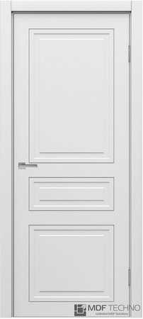 Входная дверь  - Межкомнатная дверь эмаль модель Доминика Стефани 3103 Белый