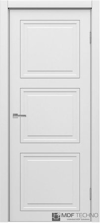 Входная дверь  - Межкомнатная дверь эмаль модель Доминика Стефани 3104 Белый