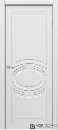 Входная дверь  - Межкомнатная дверь эмаль модель Доминика Стефани 3109 Белый