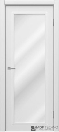 Входная дверь  - Межкомнатная дверь эмаль модель Доминика Стефани 3111 Белый