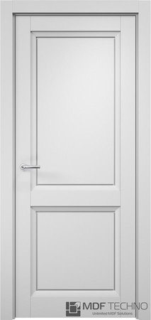 Входная дверь  - Межкомнатная дверь эмаль модель Доминика Стефани 4002 Белый