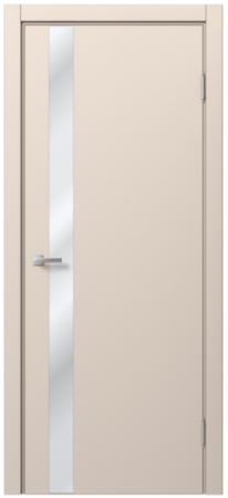 Входная дверь  - Межкомнатная дверь эмаль модель Доминика Стефани 5004 RAL 1013