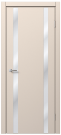 Входная дверь  - Межкомнатная дверь эмаль модель Доминика Стефани 5006 RAL 1013
