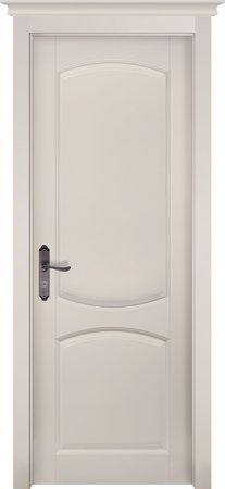 Входная дверь  - Межкомнатная дверь Массив ольхи ОКА модель Барроу ДГ Эмаль Белая