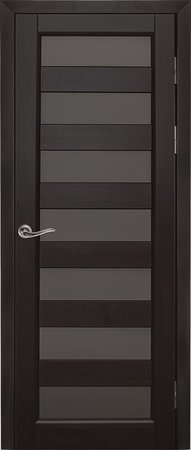 Входная дверь  - Межкомнатная дверь Массив ольхи ОКА модель Премьер плюс ДО Венге