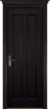 Входная дверь  - Межкомнатная дверь Массив ольхи ОКА модель Сорренто ДГ Венге