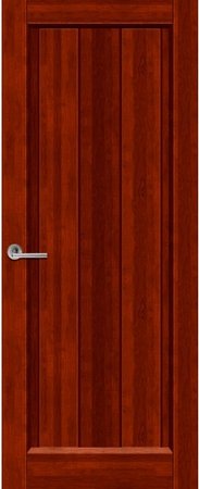 Входная дверь  - Межкомнатная дверь Массив ольхи ОКА модель Версаль ДГ Махагон