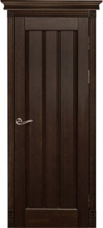 Входная дверь  - Межкомнатная дверь Массив ольхи ОКА модель Версаль ДГ Венге