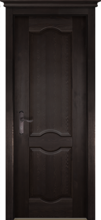 Входная дверь  - Межкомнатная дверь Массив сосны ОКА модель Феррара ДГ Венге