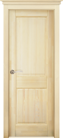 Входная дверь  - Межкомнатная дверь Массив сосны ОКА модель Нарвик ДГ Жасмин
