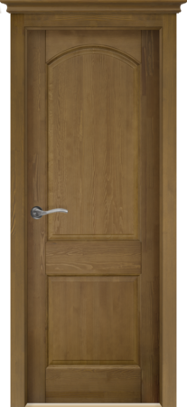 Входная дверь  - Межкомнатная дверь Массив сосны ОКА модель Осло-2 ДГ Мокко