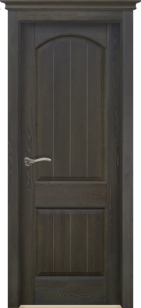 Входная дверь  - Межкомнатная дверь Массив сосны ОКА модель Осло ДГ Грис