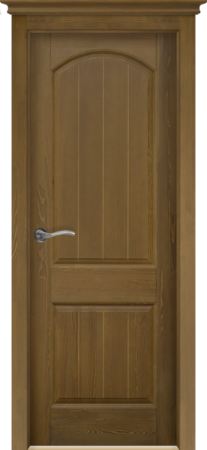 Входная дверь  - Межкомнатная дверь Массив сосны ОКА модель Осло ДГ Мокко