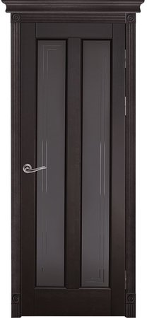 Входная дверь  - Межкомнатная дверь Массив сосны ОКА модель Сорренто ДО Венге