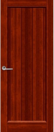 Входная дверь  - Межкомнатная дверь Массив сосны ОКА модель Версаль ДГ Махагон
