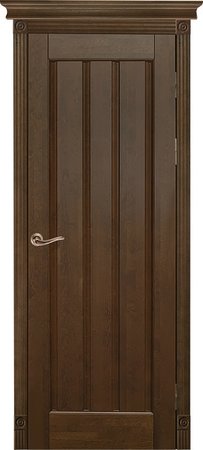 Входная дверь  - Межкомнатная дверь Массив сосны ОКА модель Версаль ДГ Орех античный