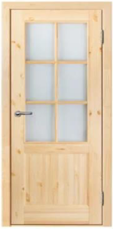 Входная дверь  - Межкомнатная дверь Массив сосны Поставы модель 12 ДО 5% орех