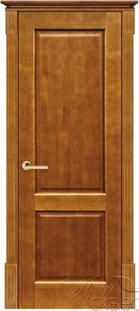 Входная дверь  - Межкомнатная дверь Массив сосны Поставы модель 13 ДГ 10% орех