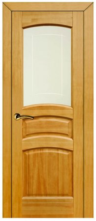 Входная дверь  - Межкомнатная дверь Массив сосны Поставы модель 16 ДО 7% орех 