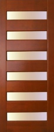 Входная дверь  - Межкомнатная дверь Массив сосны Поставы модель 18 ДО мак