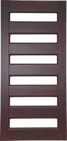 Входная дверь  - Межкомнатная дверь Массив сосны Поставы модель 18 ДО венге