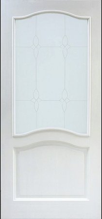 Входная дверь  - Межкомнатная дверь Массив сосны Поставы модель 7 ДО белый воск