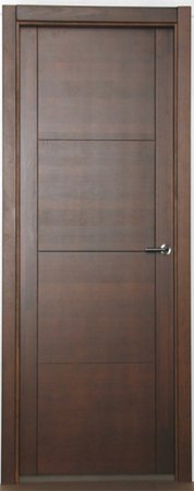 Входная дверь  - Межкомнатная дверь Массив сосны Поставы модель 77 ДГ венге
