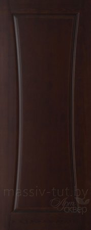 Входная дверь  - Межкомнатная дверь Массив сосны Поставы модель 8 ДГ 15% орех