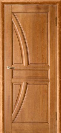 Входная дверь  - Межкомнатная дверь Массив сосны Виларио модель Моне ДГ Орех